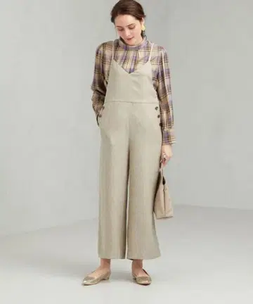 green label relaxing 살로펫 오버롤 택 포함