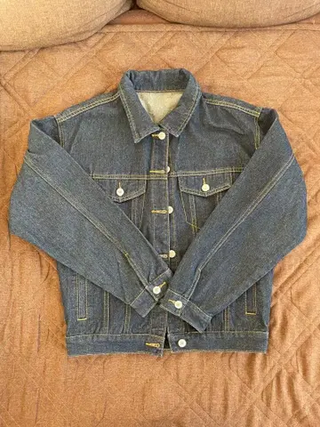 인디고 데님 자켓 S 사이즈