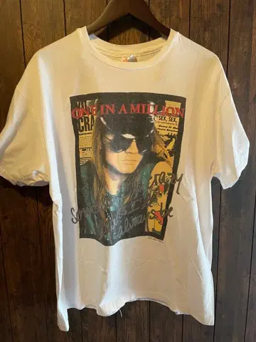 vintage 80s guns n roses axl rose 티셔츠