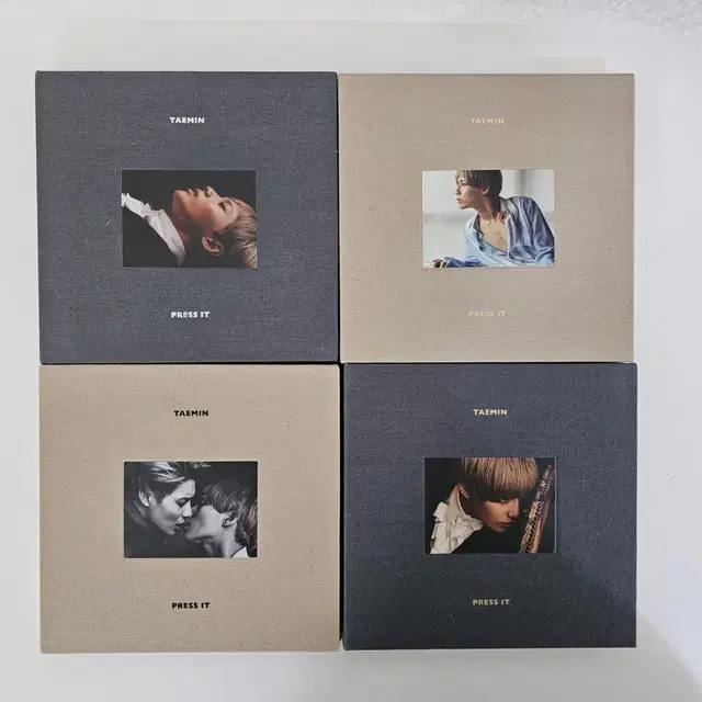 샤이니 태민 프레스잇 프유넘 앨범 4종(개봉)