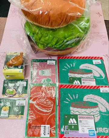 [ 덤 포함 ] 모스버거 2 제일복권 A상 티슈 케이스 세트