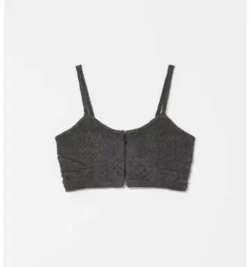 [ eaphi ] MIX PATTERN KNIT BUSTIER