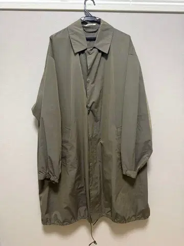 (5)AURALEE CHAMBRAY BIG SOUTIEN COAT
