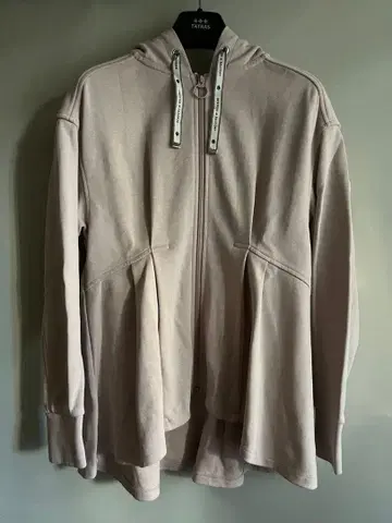 BORDERS 후드 부착 집업 후드티 M 핑크