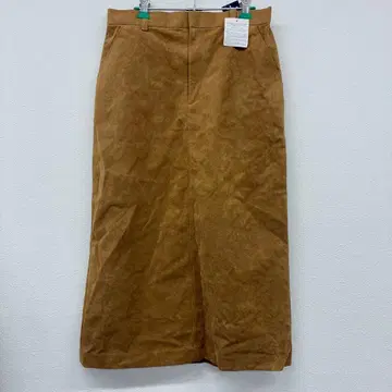 UNIQLO 페이크 스웨이드 스커트 허리 69 브라운 23