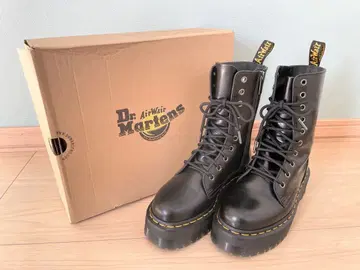 [컨디션 최상] Dr.Martens JADON Hi UK4 통굽 10홀