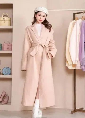 [택 포함 새상품] Darich 다리치 컬러 루즈 롱 코트