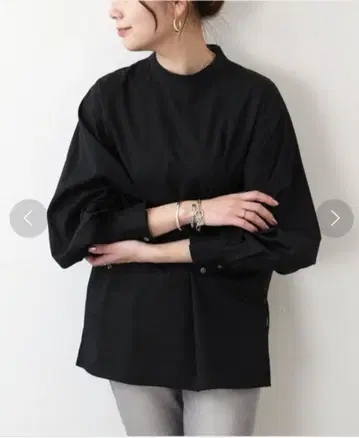 JOURNAL STANDARD 브로드 빅 슬리브 블라우스