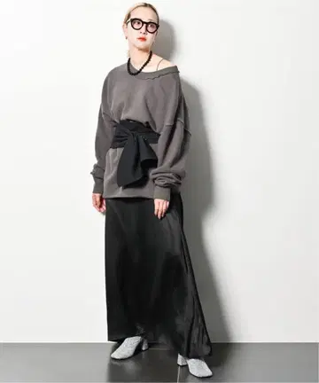 CITYSHOP 바이오 워시 풀오버 맨투맨 그레이