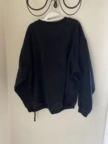 블랙 크루넥 트레이닝복 M 사이즈