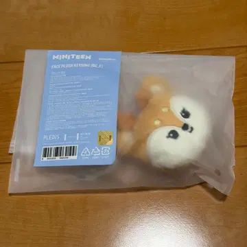 MINITEEN FACE PLUSH KEYRING