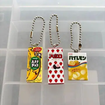 메이지 가챠가챠 새상품급 아폴로 바나나 초코 하이레몬