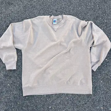 90s 러셀 애슬레틱 베이지 무지 USA제