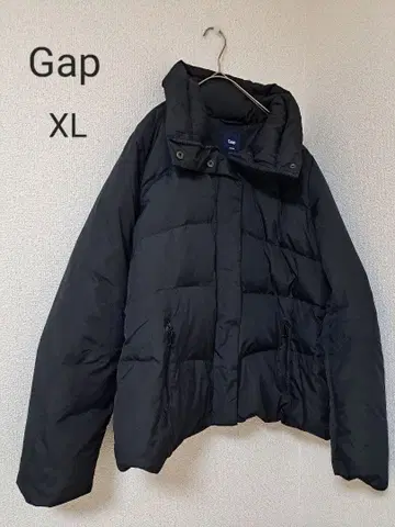 Gap XL 블랙 다운 자켓