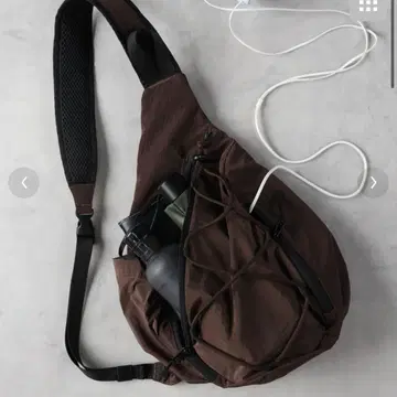 Right-on 백 넘버 나일론 원숄더백