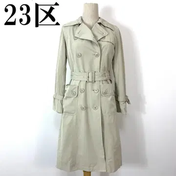 23구 트렌치코트 라이트 베이지 34 B8444