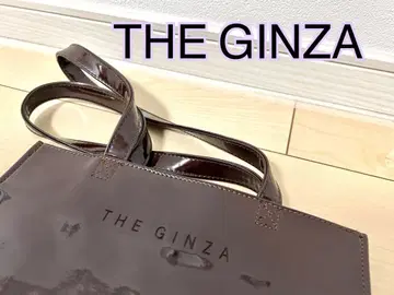 THE GINZA 더.긴자 토트백 에코백 토트백 브라운
