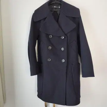 UNIQLO +J 더블 페이스 피코트 네이비 M