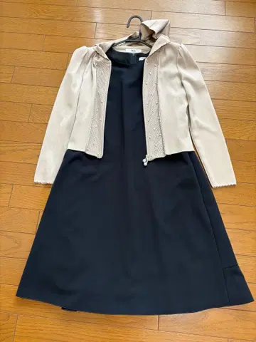 폭시 원피스 블랙