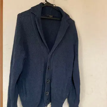 JANS 네이비 버튼 가디건