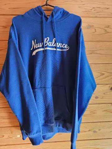뉴발란스 파랑 후드티 L 사이즈