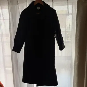 여성용 벨트 포함 스텐카라 롱 코트