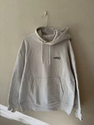 ciatre 그레이 후드 부착 후드티