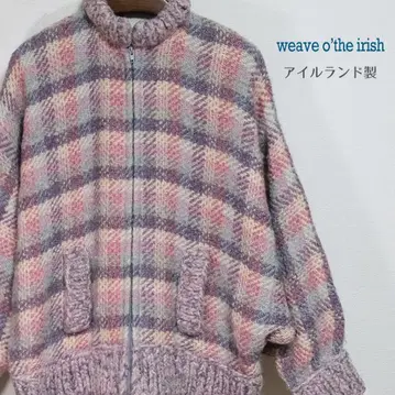 weave o'the irish 울 니트 자켓 아일랜드제