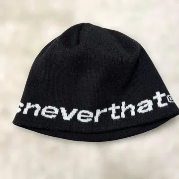 thisisneverthat 블랙 니트 모자