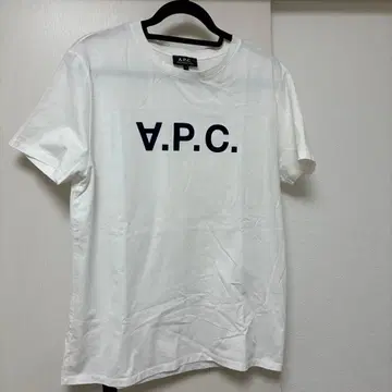 A.P.C. 화이트 T셔츠 L 사이즈