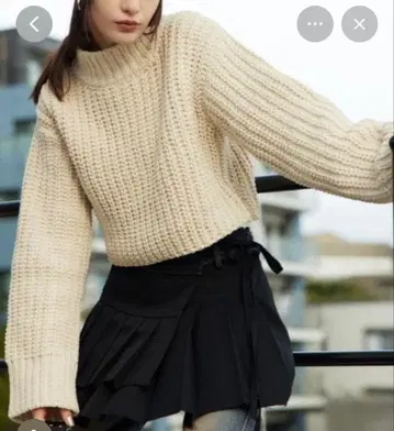 SLY / 니트 ( 프리 사이즈 )