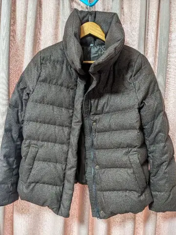 무인양품 다운 자켓 다운 코트 다운 90% 사이즈 M 브라운