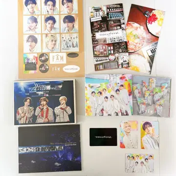 timelesz Blu-ray DVD FAM 최초 한정판 세트