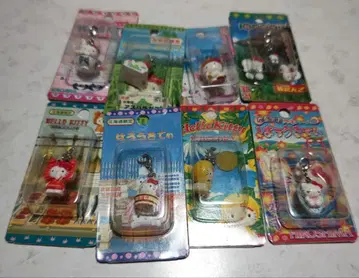 지역 한정 키티 지퍼 마스코트 8개 세트