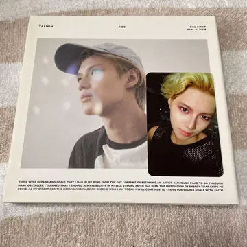 SHINee TAEMIN ACE 앨범 화이트