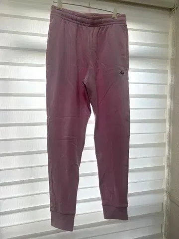 [ 미사용 새상품 ] Lacoste 핑크 스웨트 팬츠