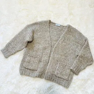 TRICOTS JEAN MARC 모헤어 혼방 니트 가디건 프랑스제