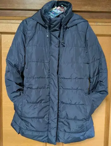 방풍 발수 짙은 퍼플 퀼팅 자켓 L 사이즈