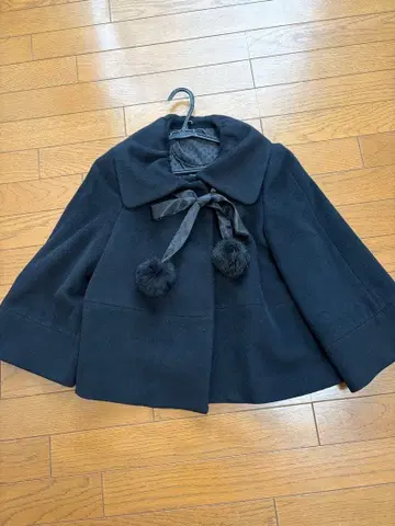 to be chic 모자 꽁지 코트 판초 자켓