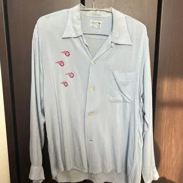 50s 60s 레이온 셔츠