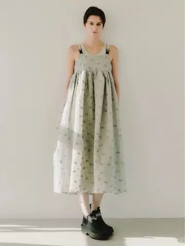 emmi (에미) 자카드 워크 원피스