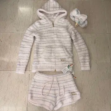 새상품 젤라피케 룸웨어 상하의 & 헤어밴드