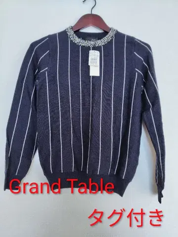 Grand Table 비쥬 스트라이프 니트