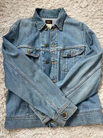 Lee 라이트 블루 데님 자켓
