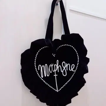 morph8ne 벨로아 하트 백