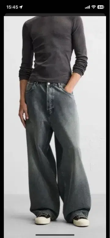 ZARA 엑스트라 배기 데님 품절 완판템