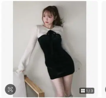 ANDMARY Anita ribbon mini dress