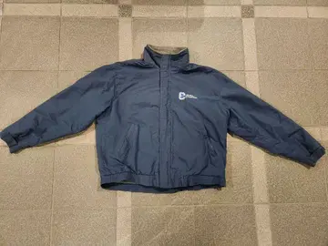 네이비 나일론 자켓/쉘 자켓 플리스