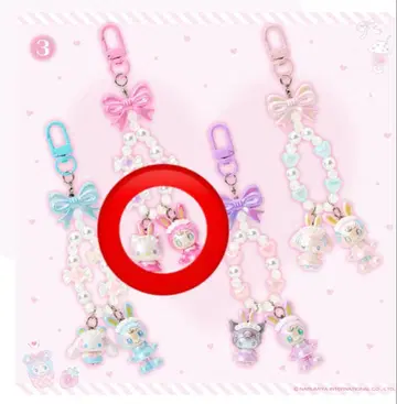 산리오 mezzo piano 키링 키티 베리에짱