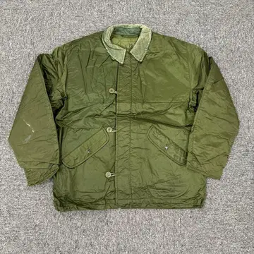 42 올리브 그린 단추식 자켓